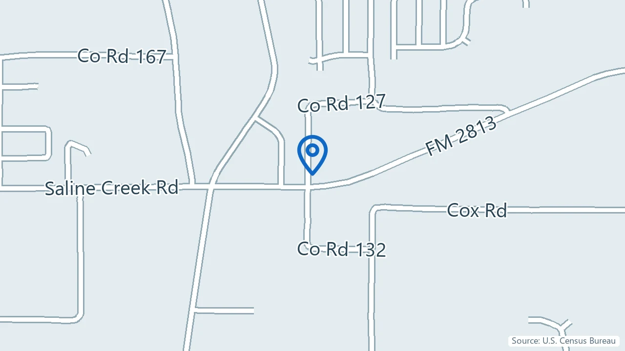Map showing East Texas Ketamine Specialists in Flint, Texas