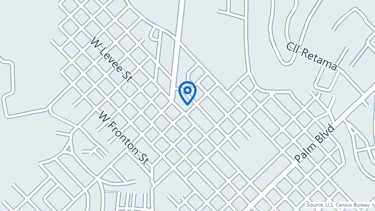 Map showing PsychPlus in Brownsville, Texas