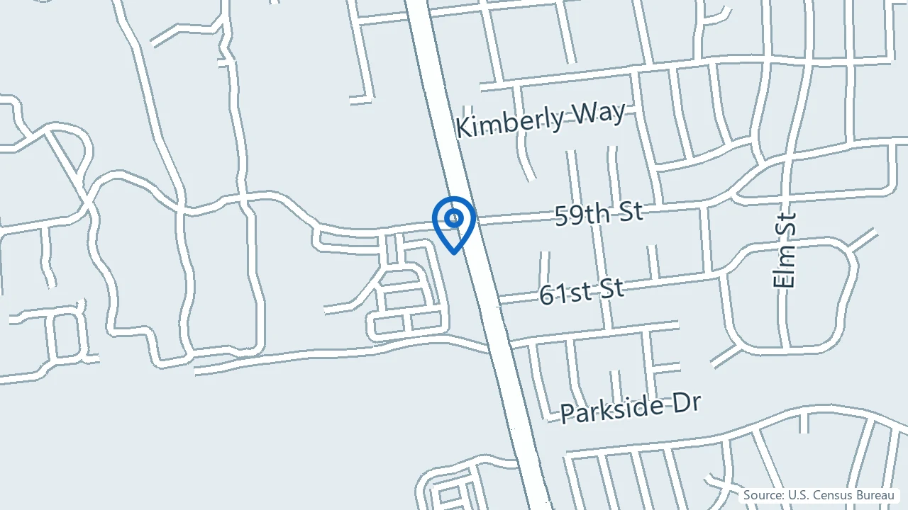 Map showing Ketamine Clinics of Chicago in Lisle, Illinois