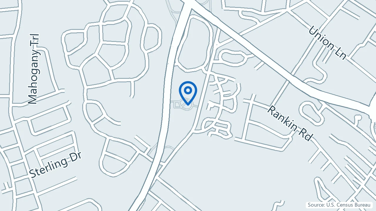 Map showing Brick Psychiatric Services in Manasquan, New Jersey