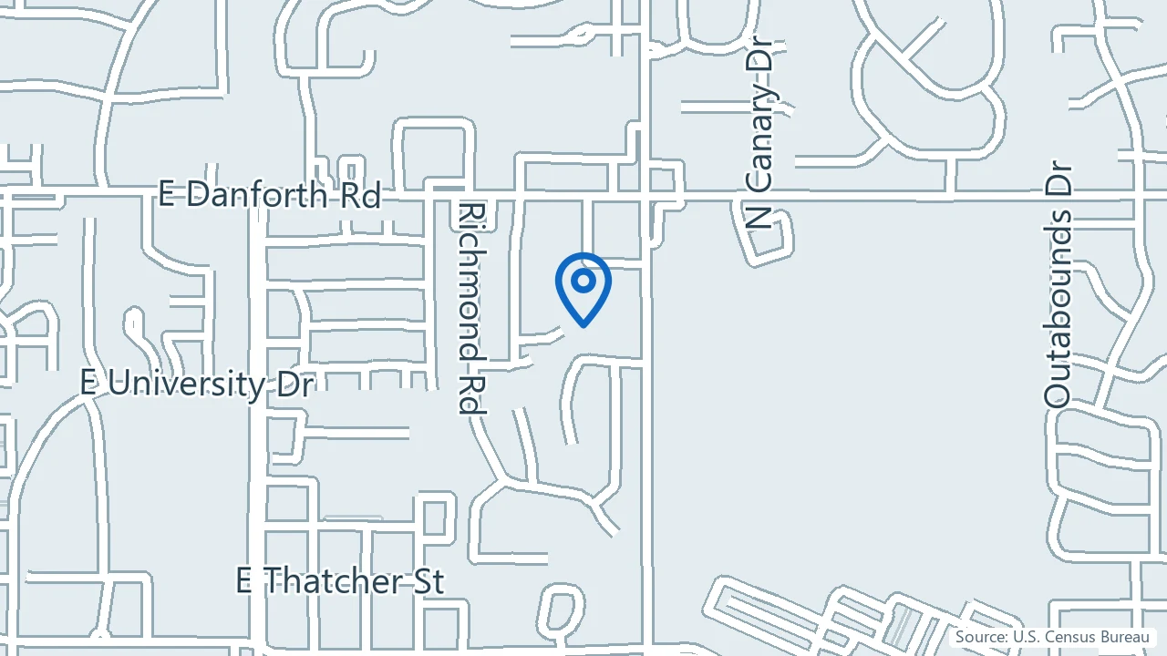 Map showing Advanced Ketamine Services in Edmond, Oklahoma