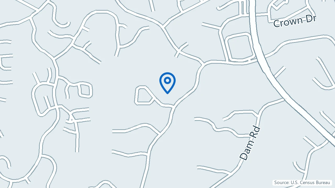 Map showing Continuum Health Providers in Fort Mill, South Carolina