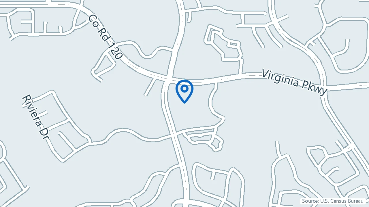Map showing Ketamine Care in McKinney, Texas