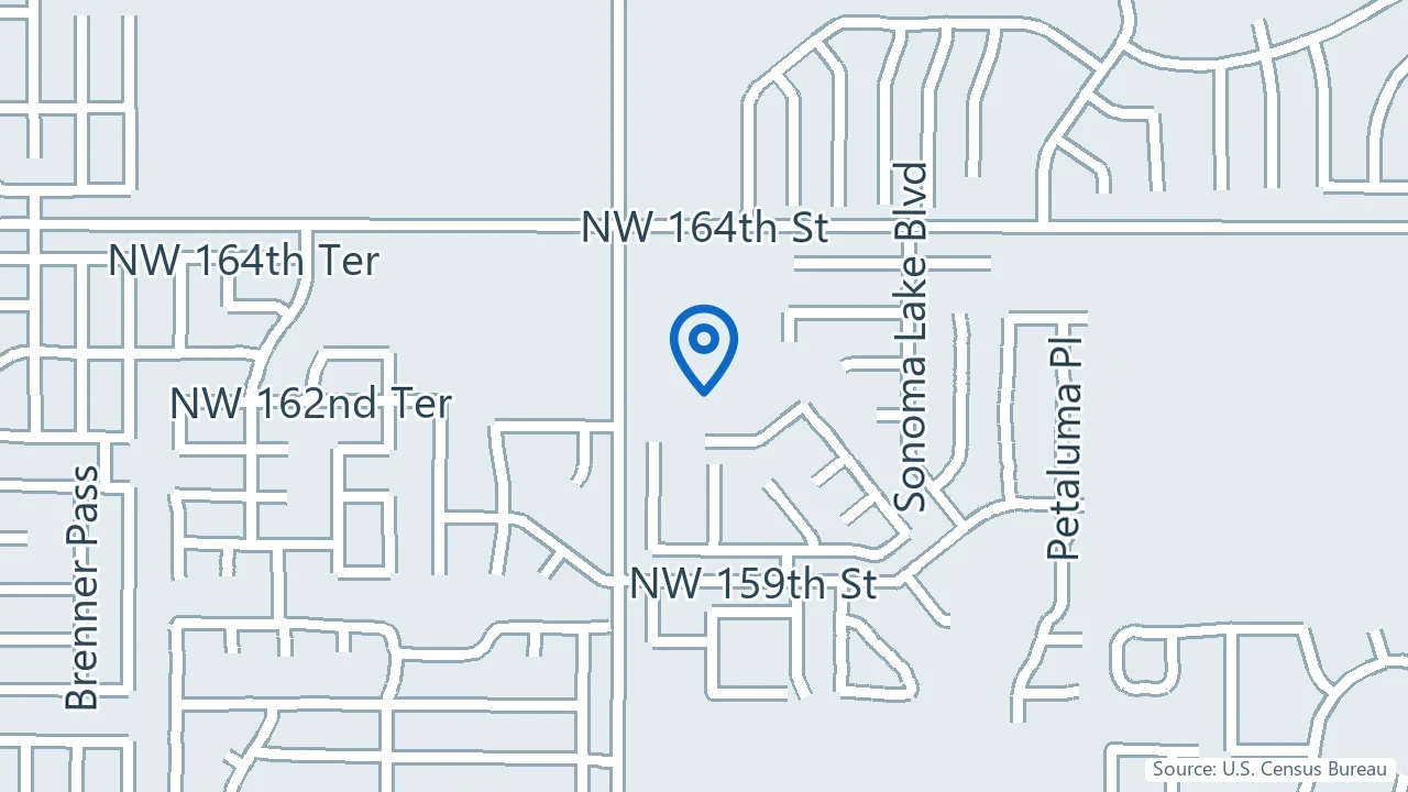 Map showing Edmond Psychiatric Associates in Edmond, Oklahoma