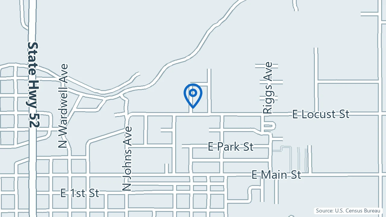 Map showing Integrity Mental Health in Emmett, Idaho