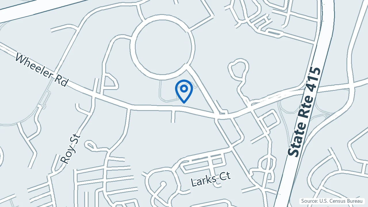 Map showing Augusta Psychiatry & Therapy Associates in Augusta, Georgia