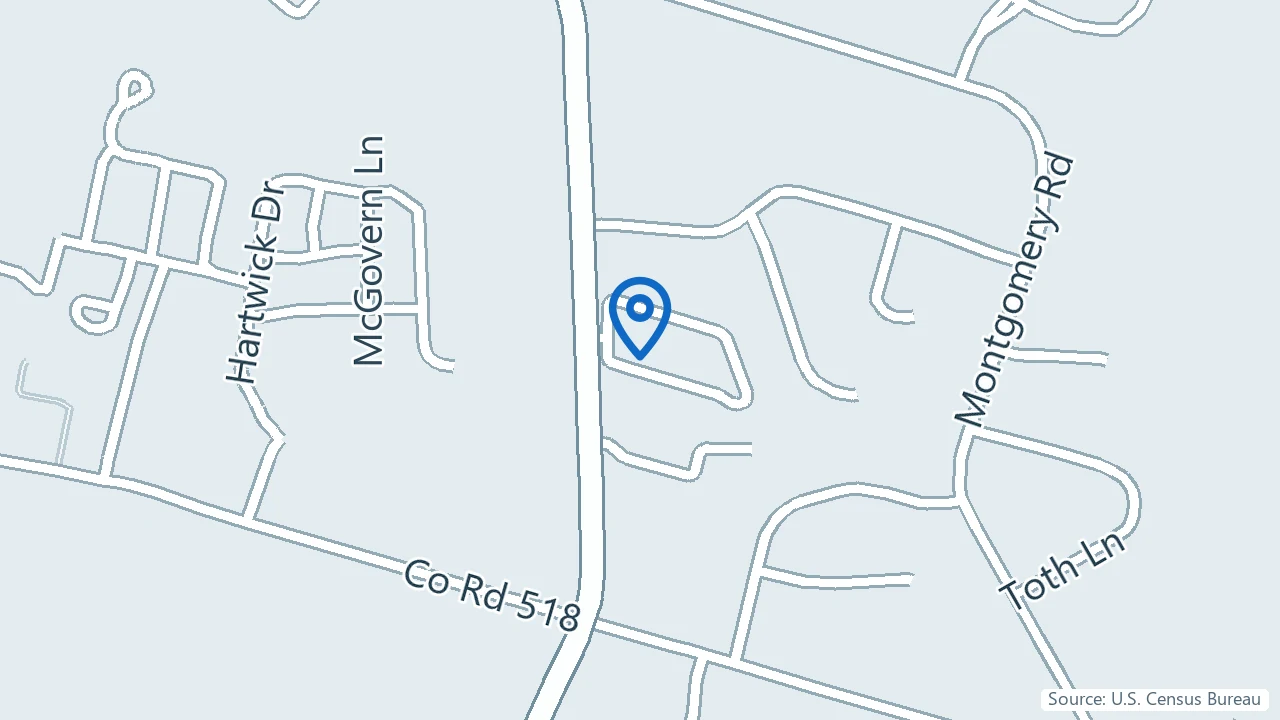 Map showing K Space Wellness Ketamine Infusions NJ in Skillman, New Jersey