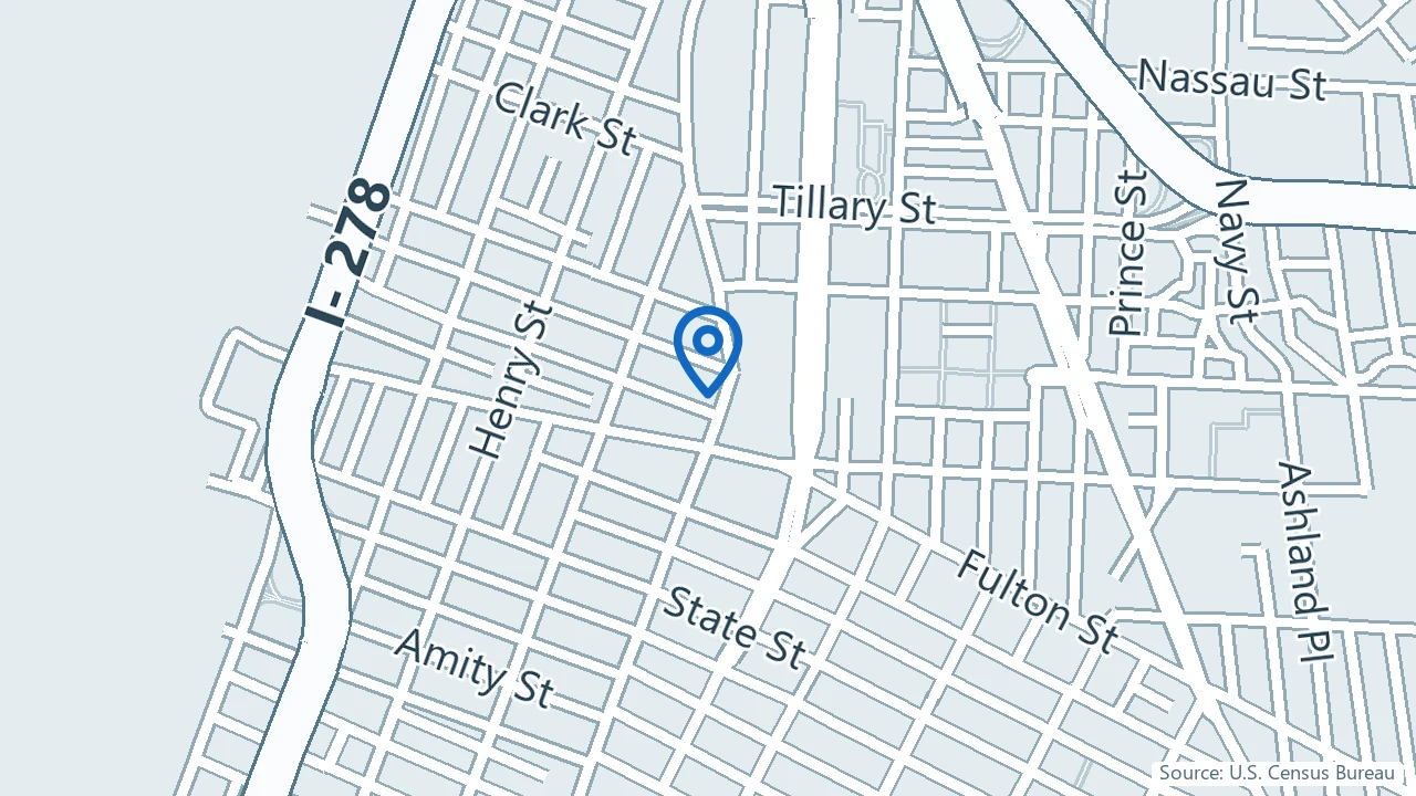 Map showing Ember Health: Brooklyn Heights in Brooklyn, New York