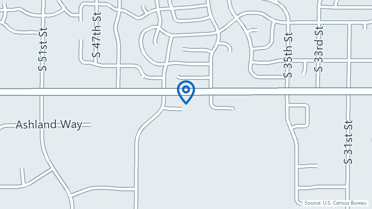 Map showing Pro Spine & Pain in Franklin, Wisconsin