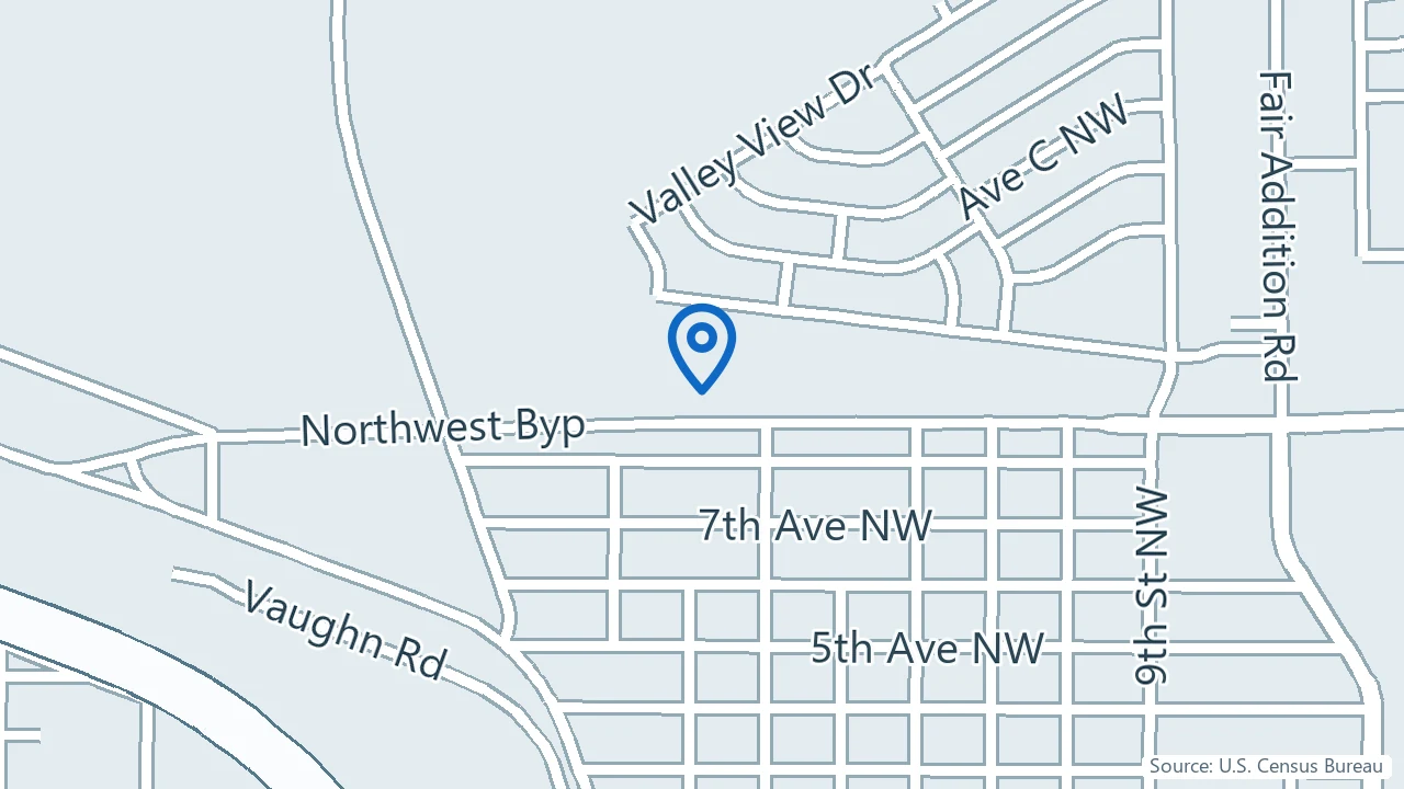 Map showing Montana Skin & Laser and Center for Weight Management in Great Falls, Montana