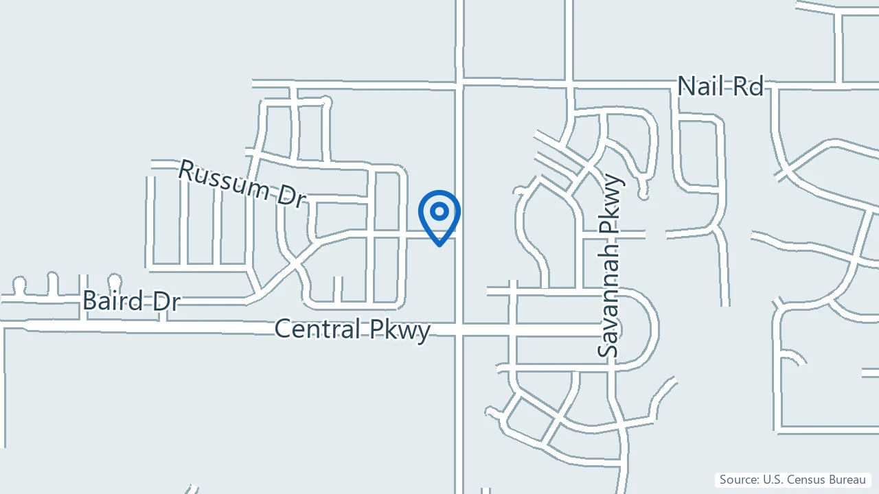 Map showing Heale Counseling in Southaven, Mississippi