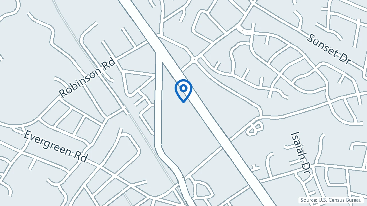 Map showing Thrive Medical Wellness in Severna Park, Maryland