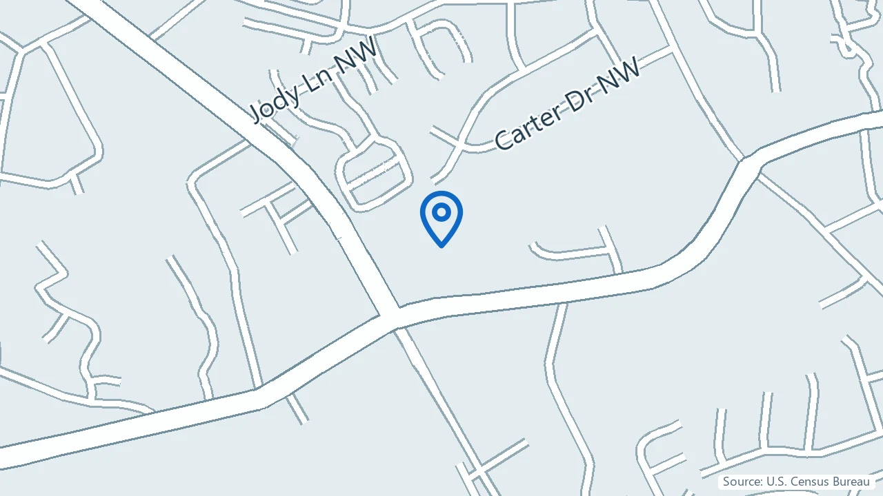 Map showing Next Step Psychiatry in Lilburn, Georgia