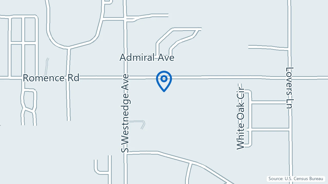 Map showing BioFuse Wellness in Portage, Michigan