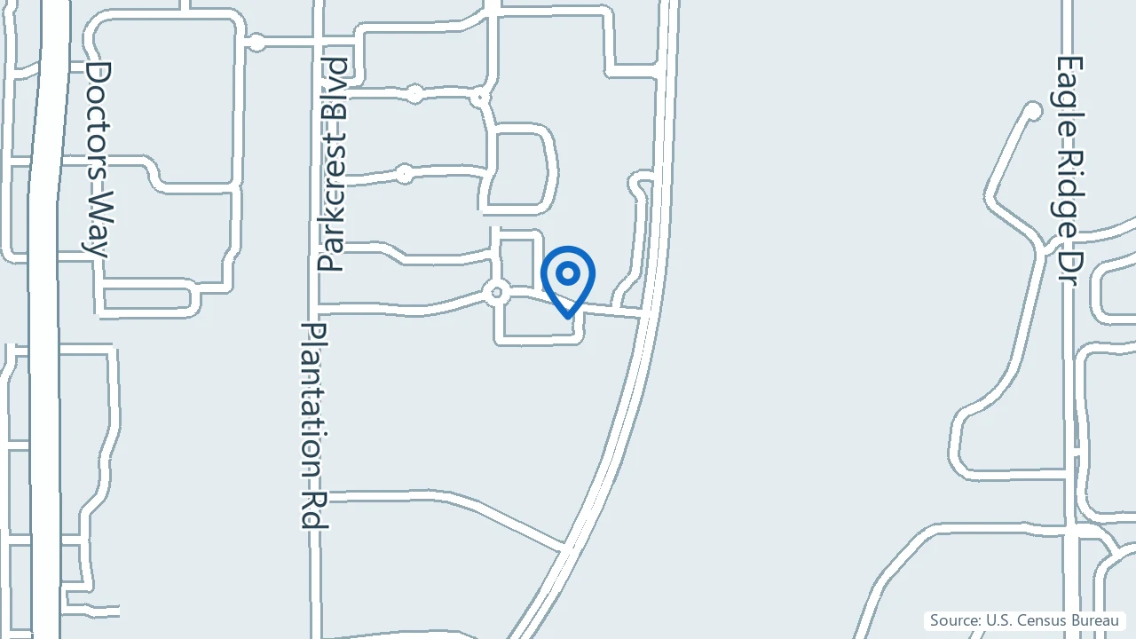 Map showing Dura Medical in Fort Myers, Florida