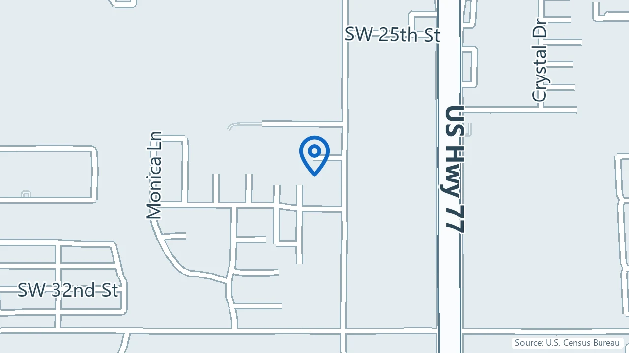 Map showing LifeStance Health in Moore, Oklahoma