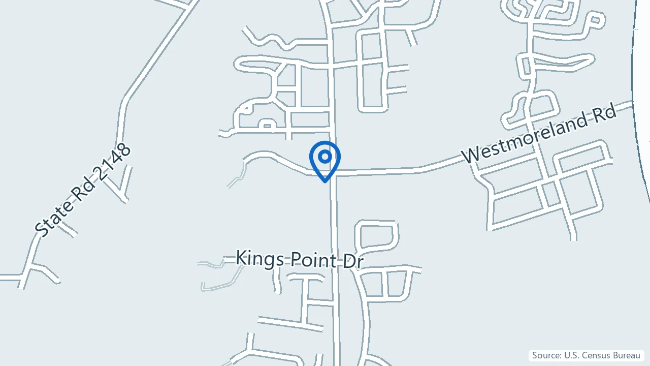 Map showing Carolinas Center in Cornelius, North Carolina