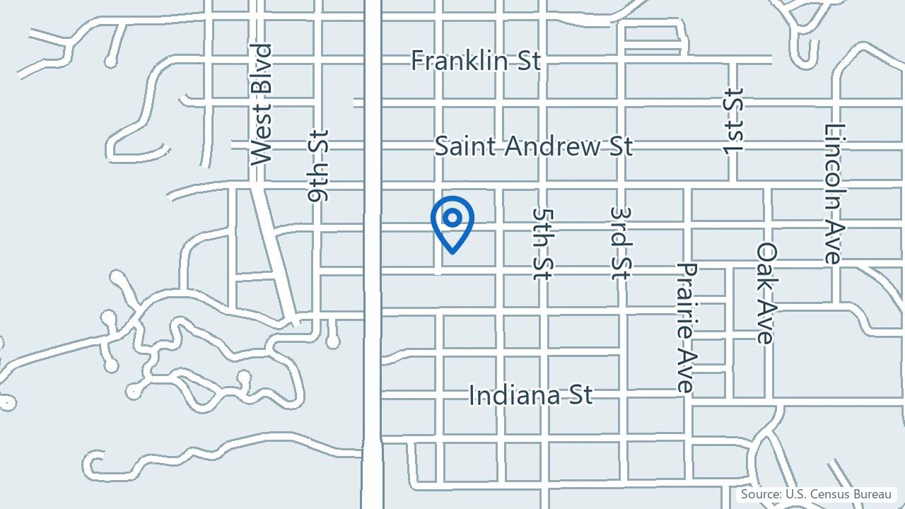 Map showing The Remedy in Rapid City, South Dakota