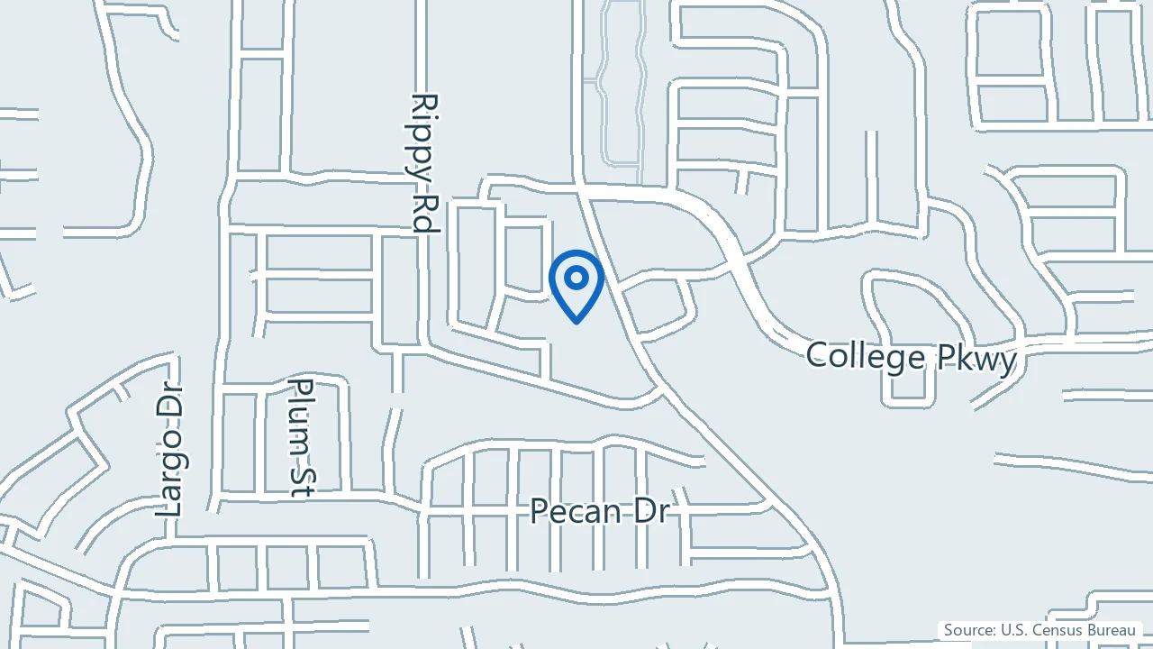 Map showing NeuroGlow in Flower Mound, Texas