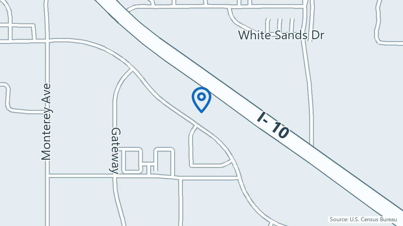 Map showing Inland Psychiatric Medical Group in Palm Desert, California