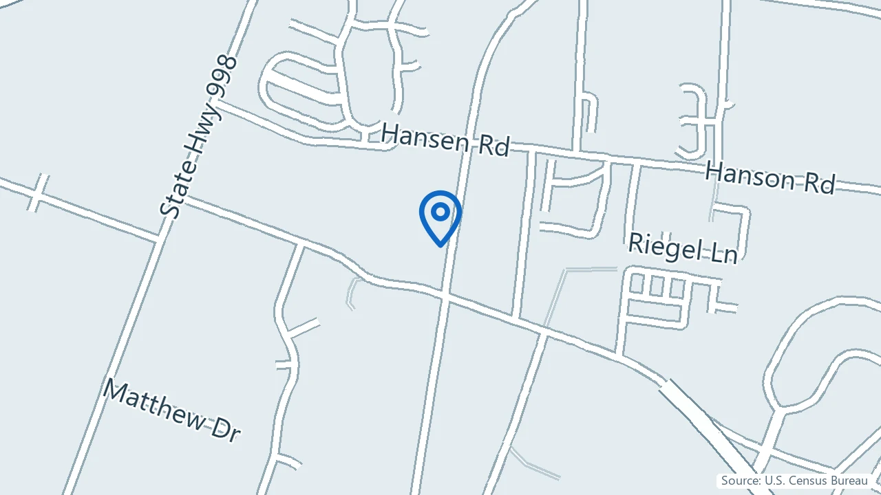 Map showing Lumera Healthcare in Paducah, Kentucky