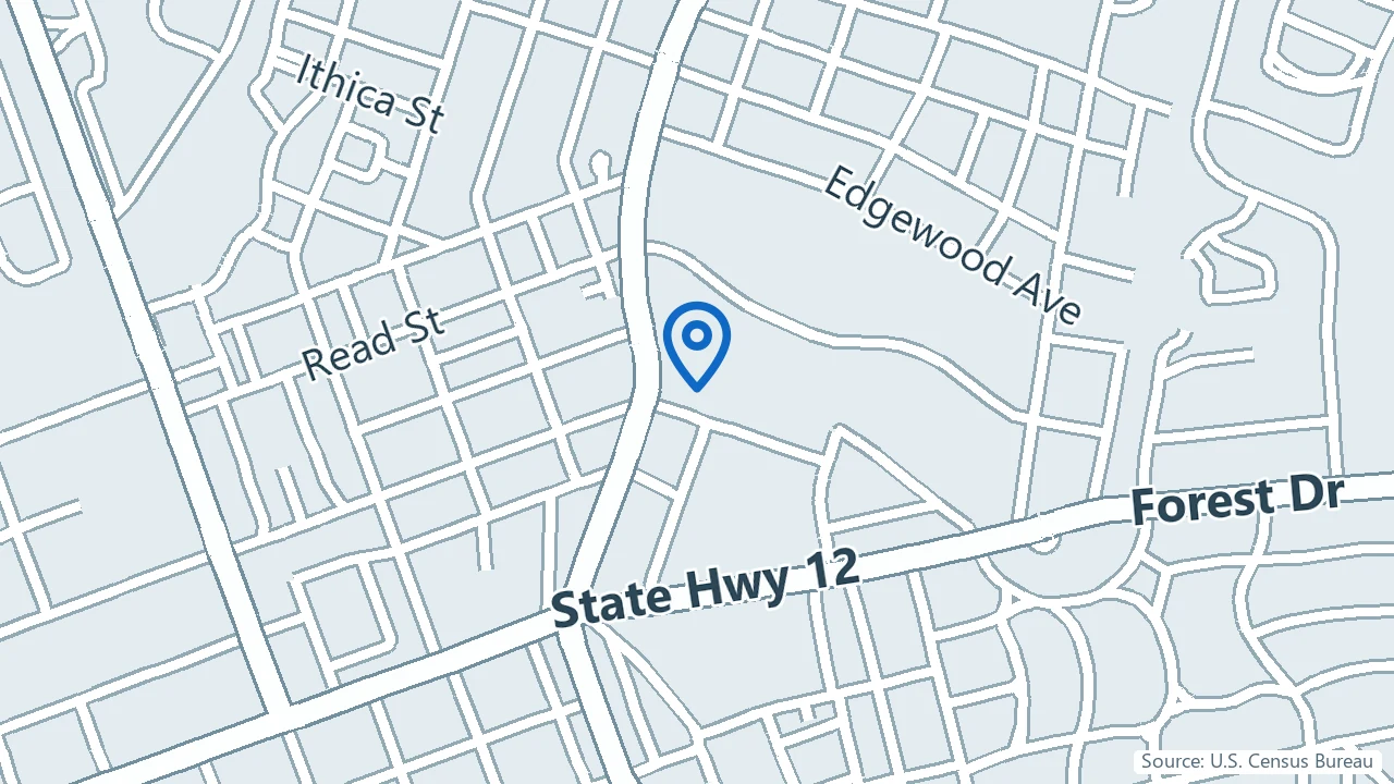 Map showing Columbia Ketamine Clinic in Columbia, South Carolina
