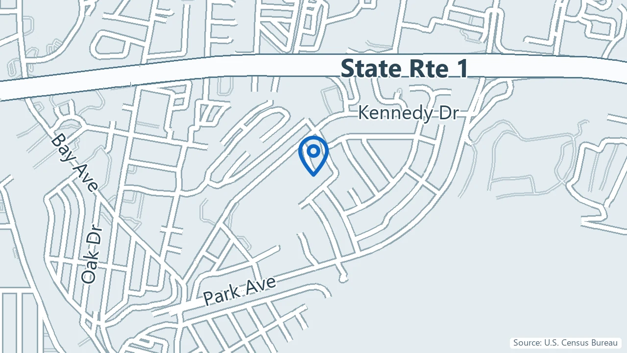 Map showing Retro Therapeutics in Capitola, California