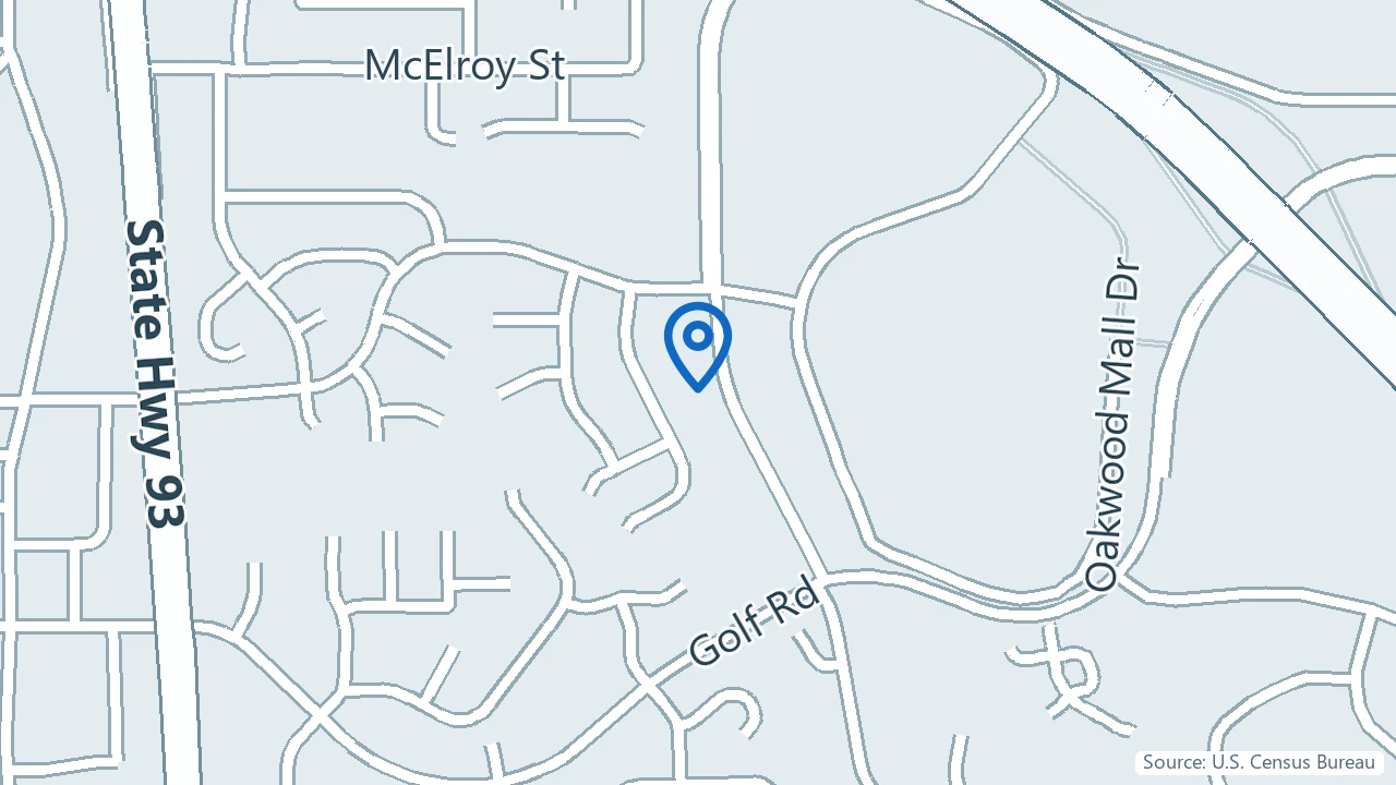 Map showing The Remedy in Eau Claire, Wisconsin