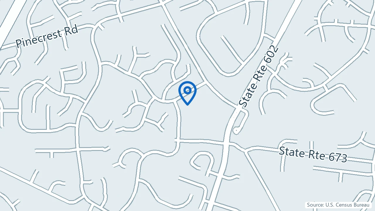 Map showing Freedom Ketamine Treatment Centers in Herndon, Virginia