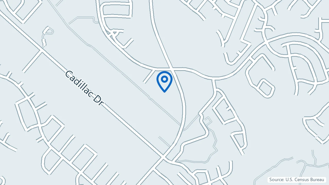 Map showing Aspire Behavioral Health in San Antonio, Texas