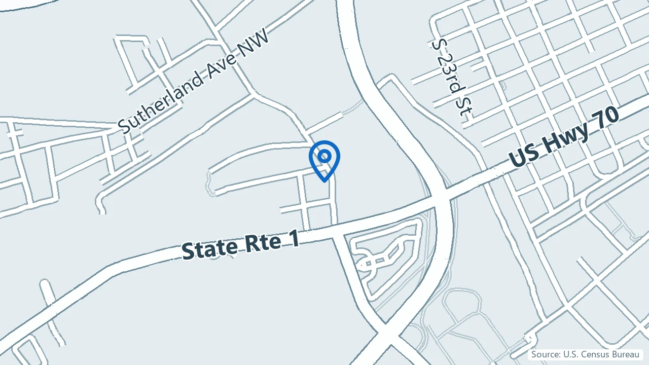 Map showing 865 Wellness + Ketamine in Knoxville, Tennessee