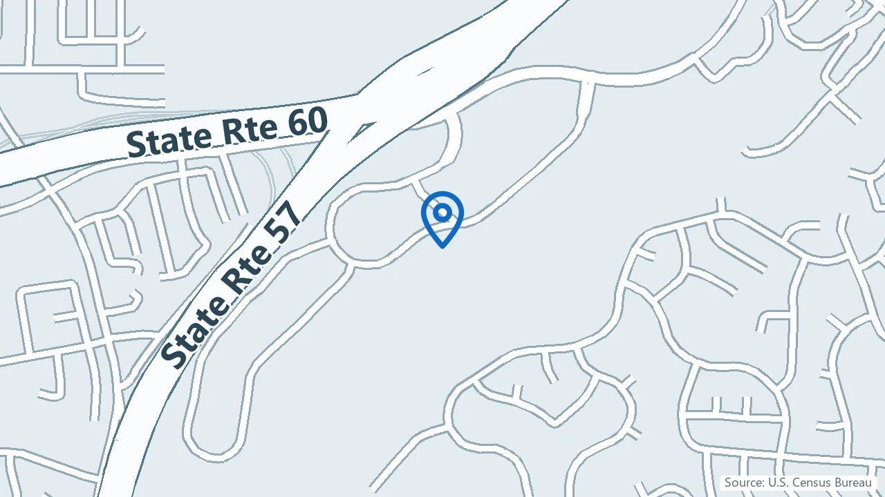 Map showing Oasis Center for Interventional Psychiatry in Diamond Bar, California