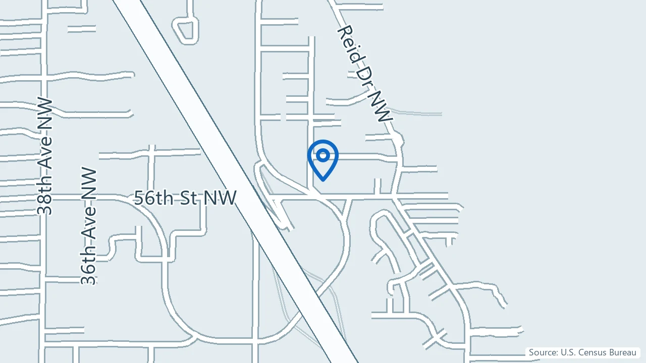 Map showing Touchstone TMS in Gig Harbor, Washington