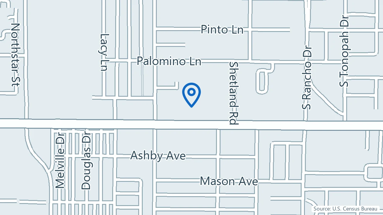 Map showing Eterne Wellness in Las Vegas, Nevada