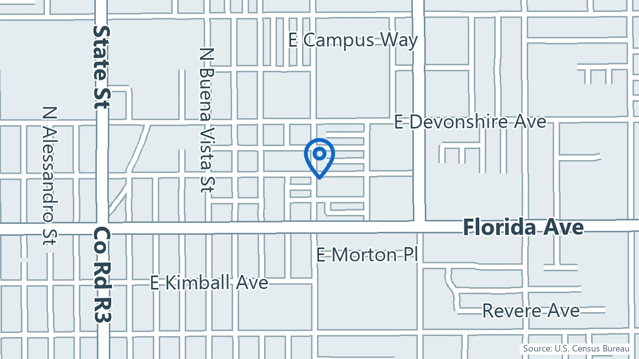 Map showing Inland Psychiatric Medical Group in Hemet, California