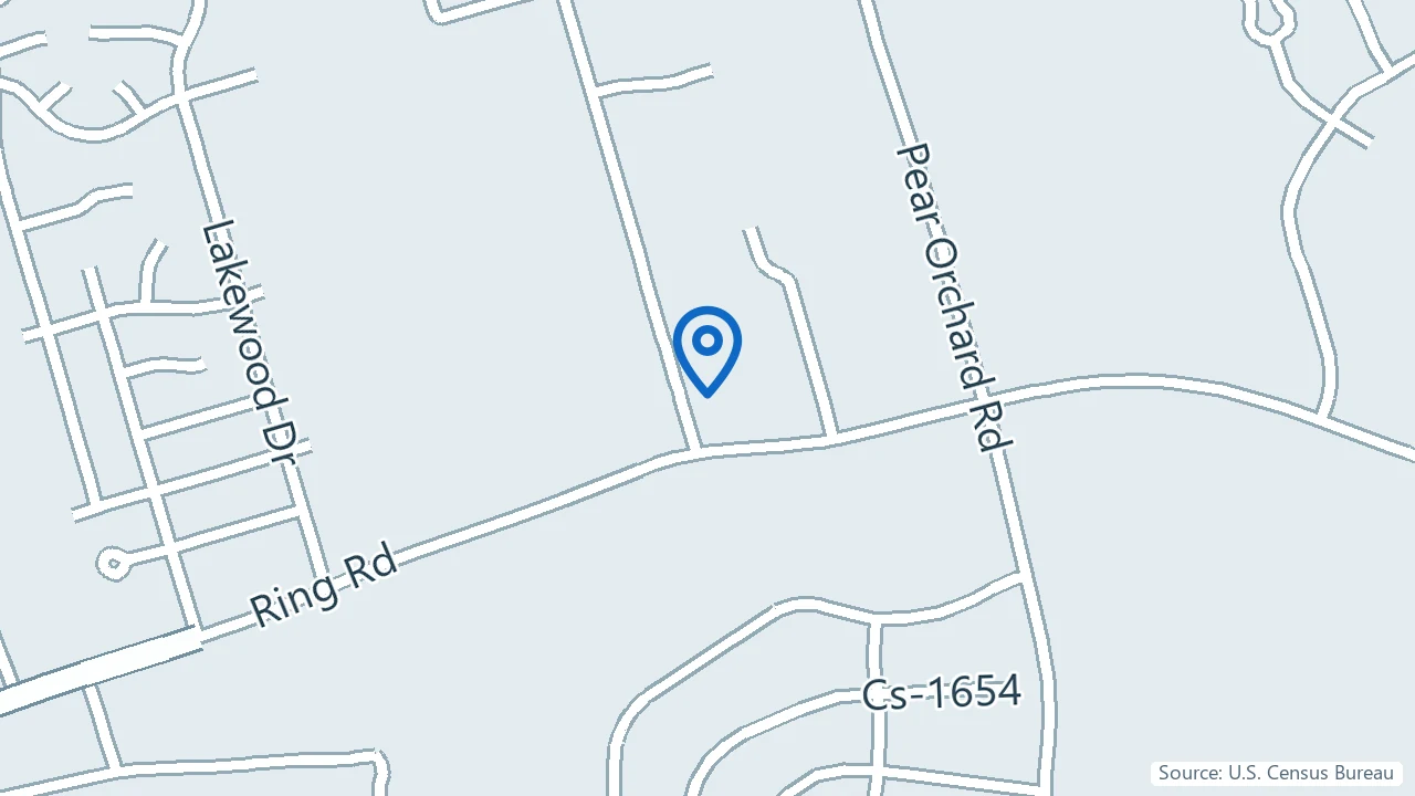 Map showing Astra Behavioral Health in Elizabethtown, Kentucky