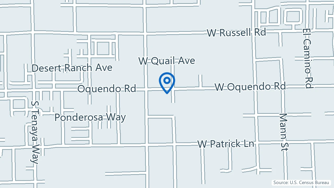 Map showing Psychiatry Unplugged in Las Vegas, Nevada