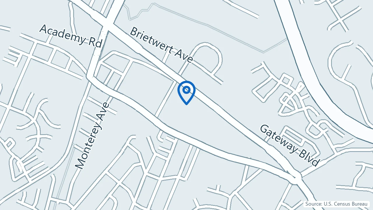 Map showing Horizon Wellness Services in Odenton, Maryland