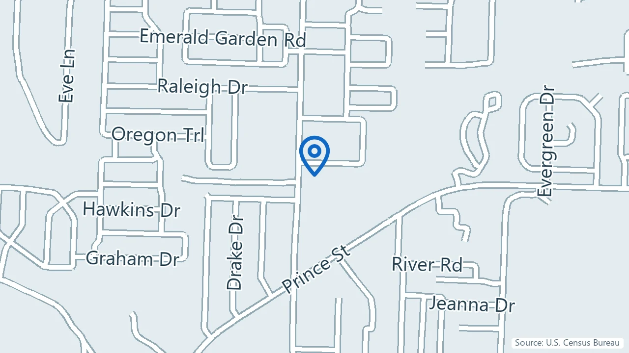 Map showing Christian Perspective Counseling in Conway, Arkansas