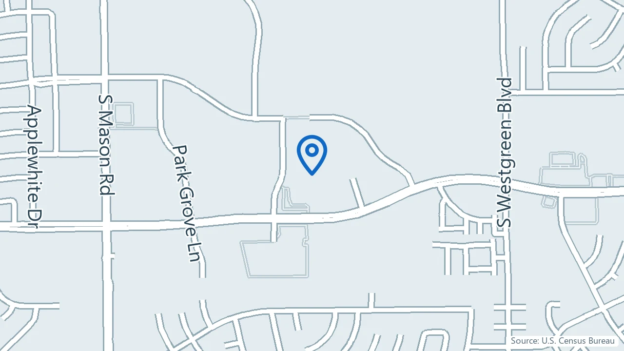 Map showing PsychPlus in Katy, Texas
