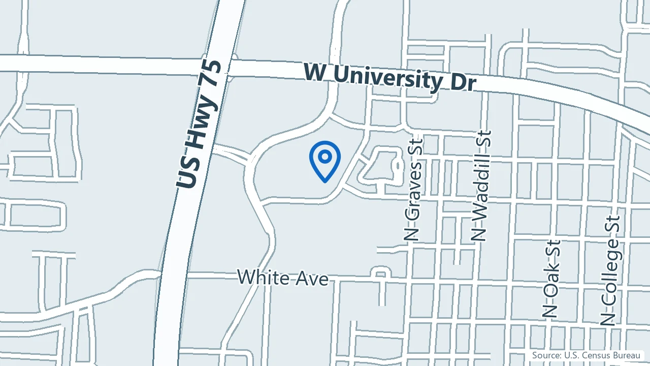 Map showing Counseling and Consulting Associates of North Texas in McKinney, Texas