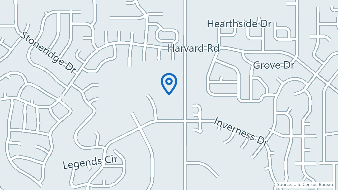 Map showing Empowering Psychiatry in Lawrence, Kansas