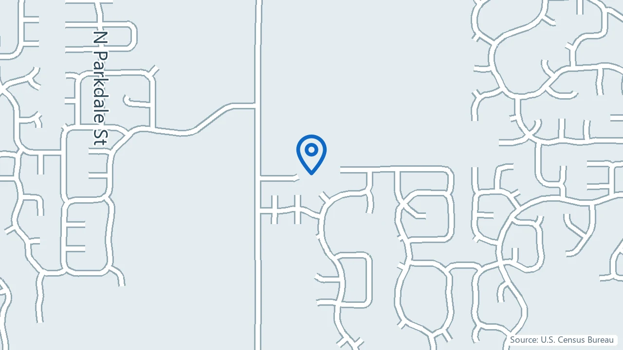 Map showing SOMA Therapy and Psychiatric Services in Wichita, Kansas