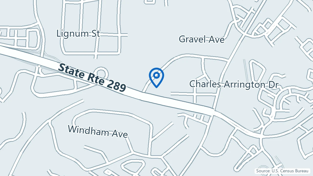 Map showing Integrated Spine, Pain & Neurology Services in Alexandria, Virginia