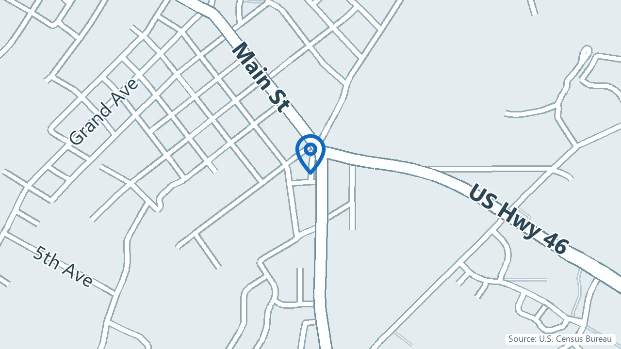 Map showing Revitalizing Remedies in Hackettstown, New Jersey
