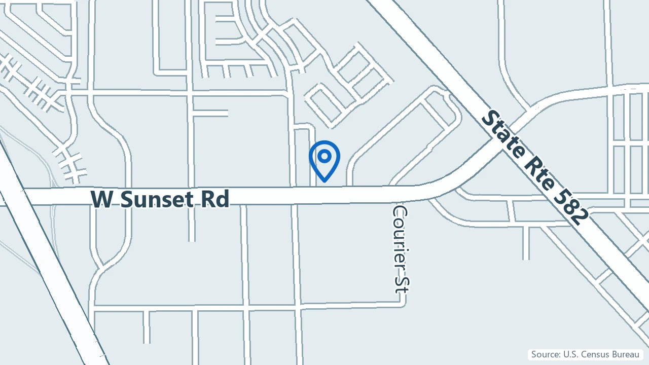 Map showing Essential Clinic in Henderson, Nevada
