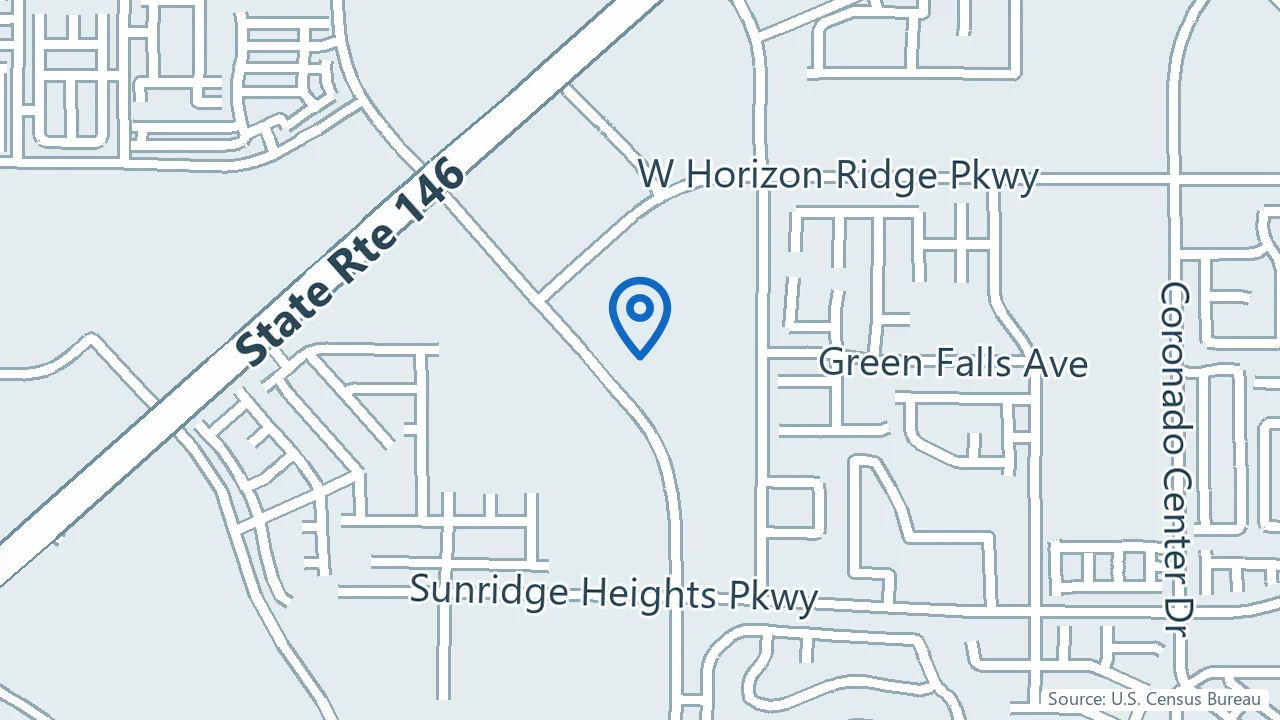 Map showing Insights Behavioral Health & Wellness in Henderson, Nevada