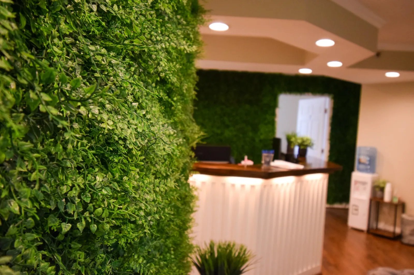 Lobby at Dr. Goldberg & Associates in Alexandria, Virginia