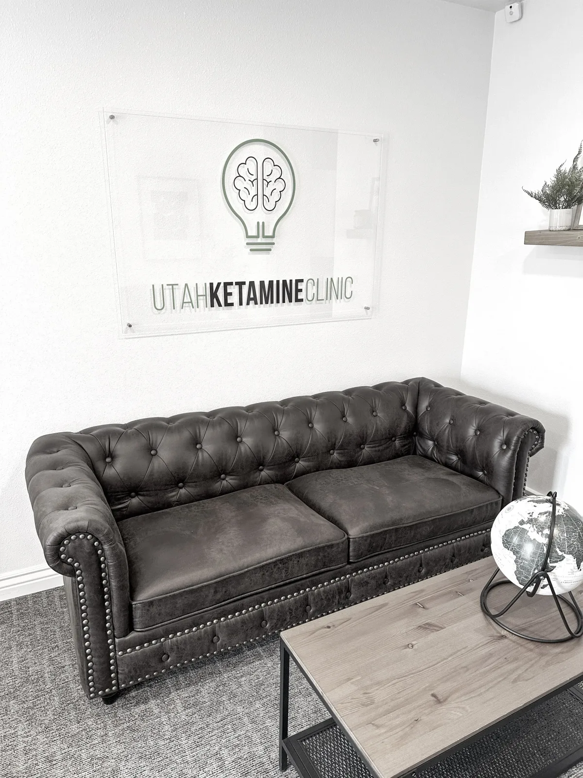 Lobby at Utah Ketamine Clinic in American Fork, Utah