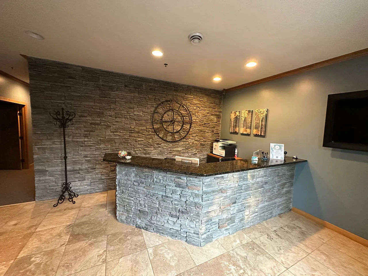 Lobby at Mind Body Centers in Burnsville, Minnesota